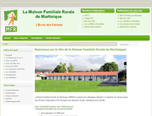 Tablet Screenshot of mfr-martinique.com